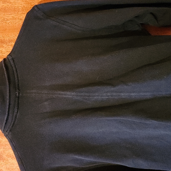 💯80's Vintage Black Pull-Over Collared Top - Picture 6 of 9